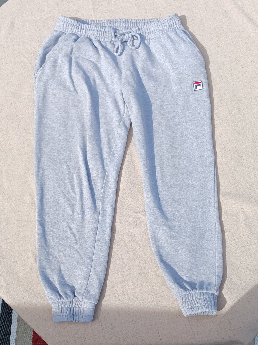 FILA Light Heather Gray Women's Jogger Sweatpants